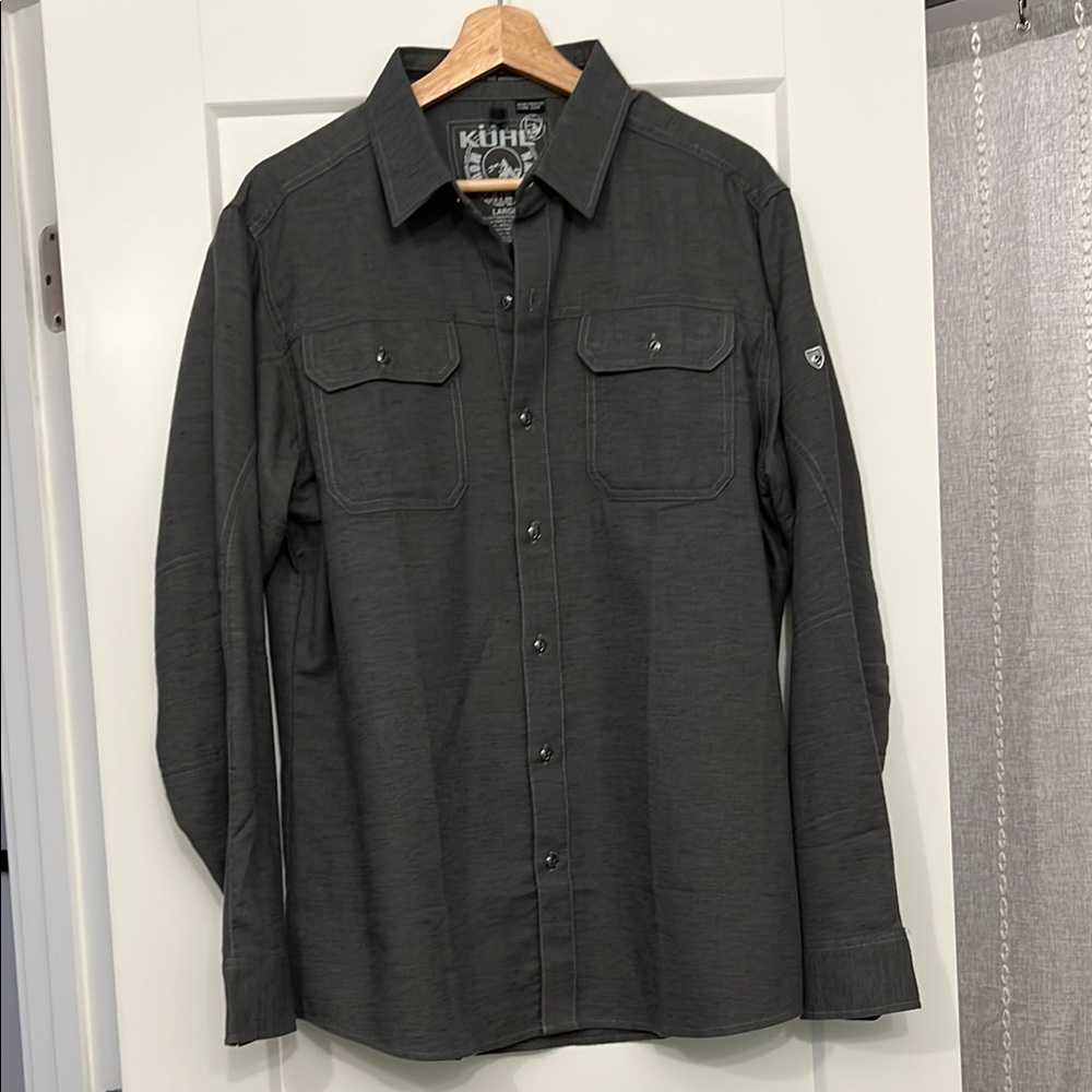 Kuhl Charcoal Long Sleeve Shirt